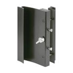 Ürünler C 1015 Sürgülü Kapı Kulp Seti, Siyah Alüminyum - 001-Renkli - Option-1