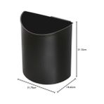 Ürünler Masa Tarafı Geri Dönüşüm Çöp Kovası 9794BB, Siyah ve Mavi, Mandallı Prizler, Her Biri 3 Galon, Değer Fiyatlı (9927BB) - Option-1 - 47 x 85 x 2 cm