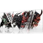 Urzuva Area 51 70X30 3mm Kalınlık Premium Gaming Oyuncu Mousepad, Anti Slip Xxl Mouse Pad - Çok Renkli