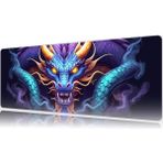 Urzuva Azure Dragon 70X30 3mm Kalınlık Premium Gaming Oyuncu Mousepad, Anti Slip Xxl Mouse Pad - Çok Renkli