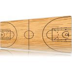 Urzuva Basketbol Sahası 80X30 3mm Kalınlık Premium Gaming Oyuncu Mousepad, Xxl Mouse Pad - Çok Renkli