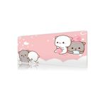 urzuva Cozy Paws 70X30 3MM Kalınlık Premium Gaming oyuncu mousepad, Anti Slip XXL mouse pad