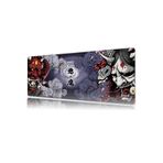 urzuva Crimson vs Ivory 70X30 3MM Kalınlık Premium Gaming oyuncu mousepad, Anti Slip XXL mouse pad