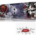 Urzuva Crimson Vs Ivory 90X40 4mm Kalınlık Premium Gaming Oyuncu Mousepad, Anti Slip Xxl Mouse Pad - Çok Renkli