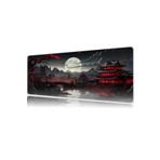 urzuva Dark Serenity 70X30 3MM Kalınlık Premium Gaming oyuncu mousepad, Anti Slip XXL mouse pad