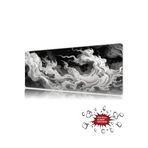 urzuva Ethereal Smoke 90x40 4MM Kalınlık Premium Gaming oyuncu mousepad, Anti Slip XXL mouse pad