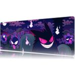 Urzuva Gengar 70X30 3mm Kalınlık Premium Gaming Oyuncu Mousepad, Anti Slip Xxl Mouse Pad - Çok Renkli