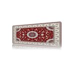 urzuva Halı Desenleri Crimson Heritage Gaming Oyuncu XL Mouse Pad Mousepad 70x30 cm 3Mm Dikişli Model