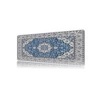urzuva Halı Desenleri Heritage Medallion Gaming Oyuncu XL Mouse Pad Mousepad 70x30 cm 3Mm Dikişli Model