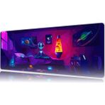 Urzuva Meditasyon Beyond Mars 70X30 3mm Kalınlık Premium Gaming Oyuncu Mousepad, Anti Slip Xxl Mouse Pad - Çok Renkli