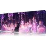 Urzuva Potion Garden 70X30 3mm Kalınlık Premium Gaming Oyuncu Mousepad, Anti Slip Xxl Mouse Pad - Çok Renkli