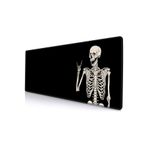 urzuva Rock to the Bone 70X30 3MM Kalınlık Premium Gaming oyuncu mousepad, Anti Slip XXL mouse pad