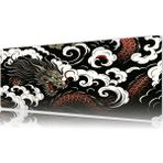 Urzuva Ryū No Kage 70X30 3mm Kalınlık Premium Gaming Oyuncu Mousepad, Anti Slip Xxl Mouse Pad - Çok Renkli