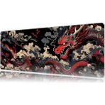 Urzuva Ryuuzen 70X30 3mm Kalınlık Premium Gaming Oyuncu Mousepad, Anti Slip Xxl Mouse Pad - Çok Renkli