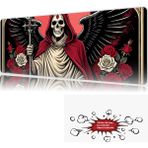 Urzuva Saint Of Shadows 90X40 4mm Kalınlık Premium Gaming Oyuncu Mousepad, Anti Slip Xxl Mouse Pad - Çok Renkli