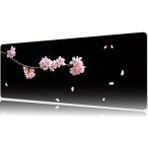 Urzuva Sakura Grace 70X30 3mm Kalınlık Premium Gaming Oyuncu Mousepad, Anti Slip Xxl Mouse Pad - Çok Renkli