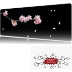 Urzuva Sakura Grace 90X40 4mm Kalınlık Premium Gaming Oyuncu Mousepad, Anti Slip Xxl Mouse Pad - Çok Renkli