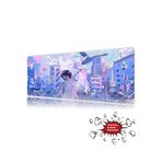 urzuva Silent Rain Tokyo 90x40 4MM Kalınlık Premium Gaming oyuncu mousepad, Anti Slip XXL mouse pad