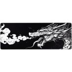 Urzuva Smoke Of The Dragon 70X30 3mm Kalınlık Premium Gaming Oyuncu Mousepad, Anti Slip Xxl Mouse Pad - Çok Renkli