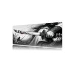 urzuva Steel of the Dragon 70X30 3MM Kalınlık Premium Gaming oyuncu mousepad, Anti Slip XXL mouse pad