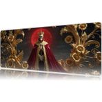Urzuva The Crimson Monarch 70X30 3mm Kalınlık Premium Gaming Oyuncu Mousepad, Anti Slip Xxl Mouse Pad - Çok Renkli