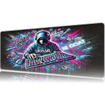 Urzuva The Goat Mode 70X30 3mm Kalınlık Premium Gaming Oyuncu Mousepad, Anti Slip Xxl Mouse Pad - Çok Renkli