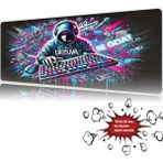Urzuva The Goat Mode 90X40 4mm Kalınlık Premium Gaming Oyuncu Mousepad, Anti Slip Xxl Mouse Pad - Çok Renkli