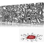 Urzuva Urban Maze 90X40 4mm Kalınlık Premium Gaming Oyuncu Mousepad, Anti Slip Xxl Mouse Pad - Çok Renkli