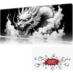Urzuva Void Fang 90X40 4mm Kalınlık Premium Gaming Oyuncu Mousepad, Anti Slip Xxl Mouse Pad - Çok Renkli