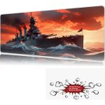 Urzuva Wavebreaker 90X40 4mm Kalınlık Premium Gaming Oyuncu Mousepad, Anti Slip Xxl Mouse Pad - Çok Renkli