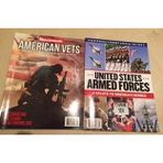 US Armed Forces A Salute to America's Heroes & Newsweek American Vets A Salute to Those Who Serve Magazine 2018