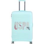Us Polo Assn 24069 24070 24071 Polipropilen Orta Boy Valiz - tekli - Mint