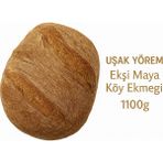 Uşak Yörem Ekşi Maya Köy Ekmeği 1100 Gram Doğal Maya ile Hazırlanmış Besin Değeri Yüksek Ekmek - 1 Adet