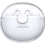 Usams BU12 Beyaz Kablosuz Bluetooth Kulaklık