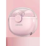 Usams BU12 Pembe Bluetooth Kulaklık