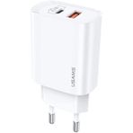 Usams iPhone 20 W US-CC121 T35 QC3.0 PD3.0 Hızlı Şarj Başlık