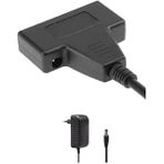 USB 2.0 2.5 3.5 İnç Sata SSD Hdd Hard Disk Dc Güç Çevirici Dönüştürücü Adaptör Kablosu ve Uyumlu Adaptör