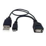 USB 2.0 A Erkek to Mini B Erkek OTG Data Kablo Filtreli - 5 Metre