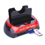 USB 2.0 Harddisk Docking - Kart Okuyucu - HDD Klonlama İde Sata