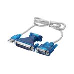 Usb 2.0 - Rs-232 Seri Bağlantı Noktası Kablosu + 9 Pin To 25 Pin