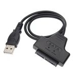 Usb 2.0 To Mikro Sata Kablo 7 + 9 Pin Girişli 1.8