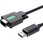 USB 2.0 To RS232 Db9 PL2303 Chip Dönüştürücü Adaptör Kablo 1.5 Metre