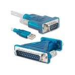 Usb 2.0 To Rs232 Kablo 1.5 Metre + Paralel Çevirici
