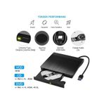 Usb 3.0 Harici Optik Sürücü Cd/dvd Okuyucu & Yazıcı Windows / Mac Uyumlu