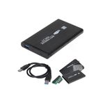 Usb 3.0 Sata 2.5 Harddisk Kutusu + Kılıf Metal Harici Disk Kutusu