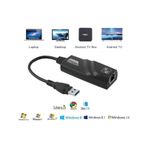 Usb 3.0 To Rj45 Ethernet Gigabit Adaptör Çevirici Kartı 1000Mbps (287910058)