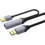 USB 3.0 Uzatma Kablosu Sinyal Güçlendirici Extender Destekli Usb-A Uzatıcı Kablo 15 Metre