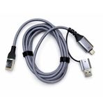 USB 3.0 ve Type C - Gigabit RJ45 Ethernet Adaptörü 2in1 usb 3.0 Type C 10/100/1000