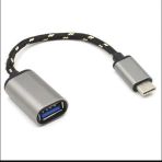 USB 3.1 Type-C OTG Kablo Örgülü - 20 cm