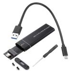 Usb 3.1 Type-C To Pcı-E M2 Nvme Ssd Çevirici Harici Taşınabilir Kutu